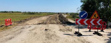 В Килии стартовал долгожданный ремонт участка дороги Т-16-07 (Вилково-Килия-Измаил)